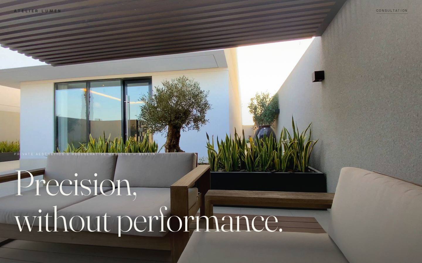 Atelier Lumen — private aesthetics and regenerative clinic
