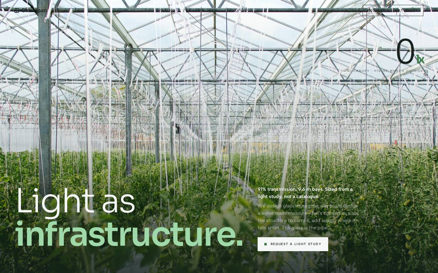 Clearspan — Greenhouses