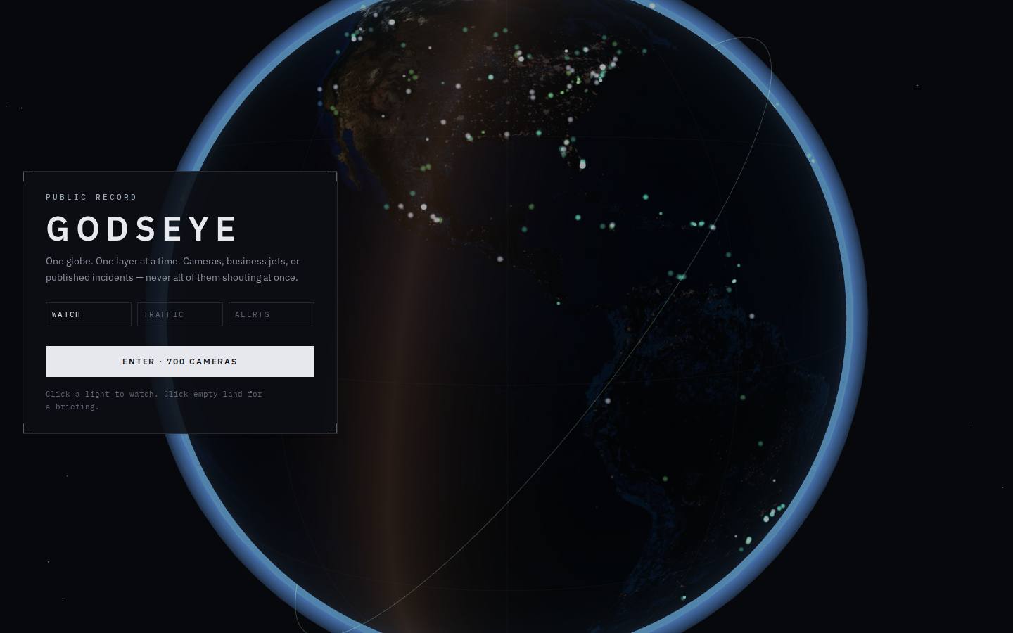 Godseye — live-camera object explorer