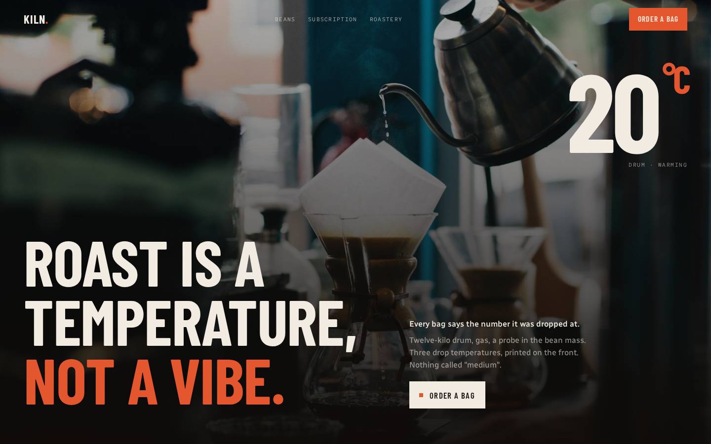 Kiln Coffee — Coffee