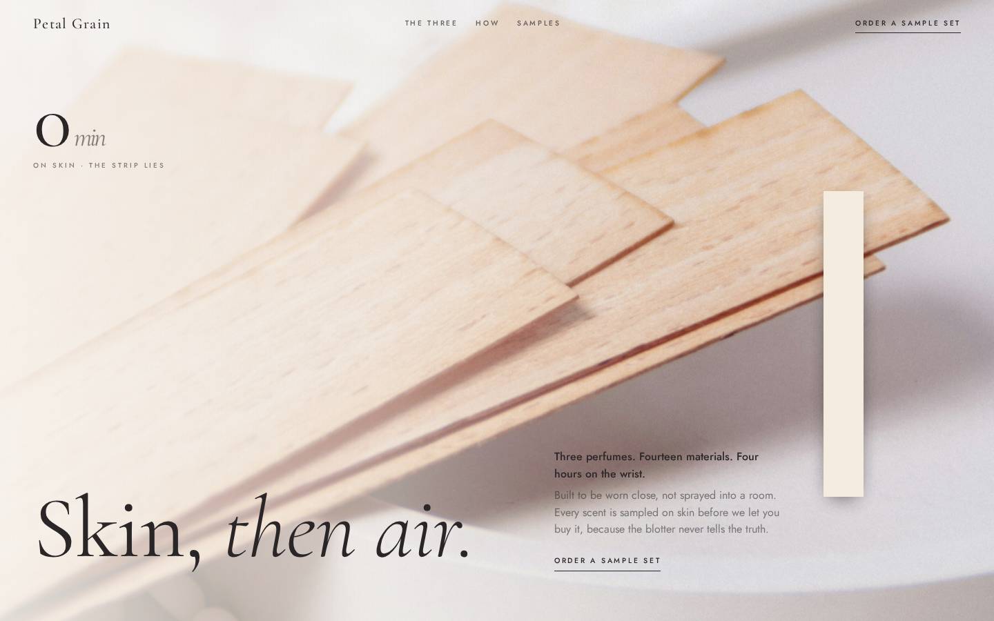 Petal Grain — Perfume