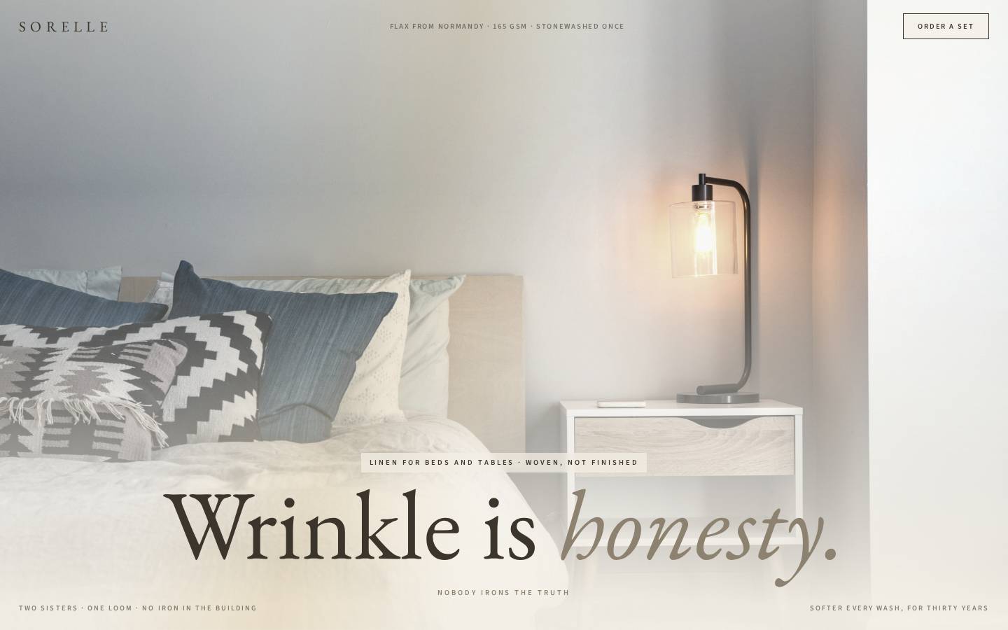 Sorelle Linen — textiles