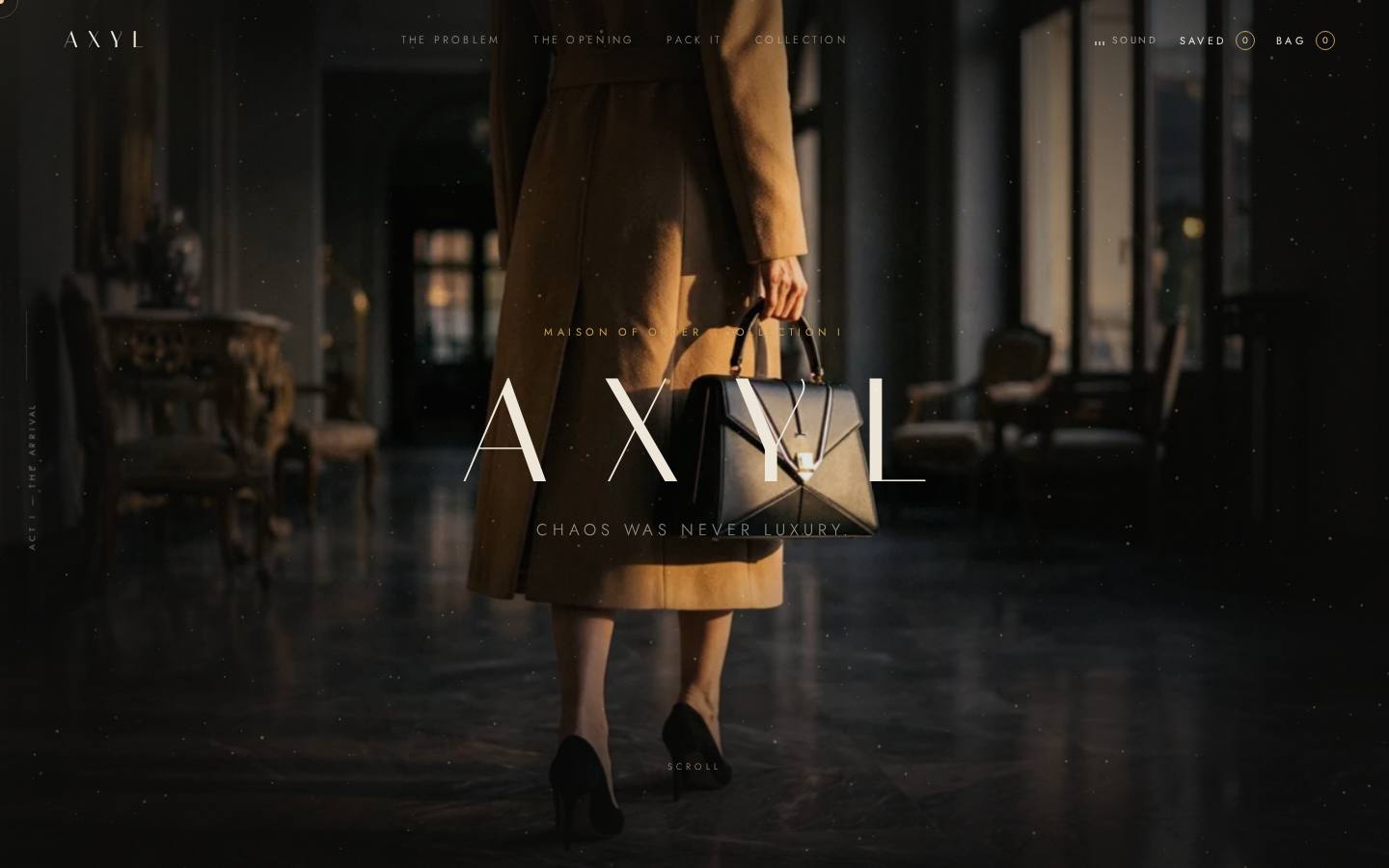 AXYL — chaos was never luxury